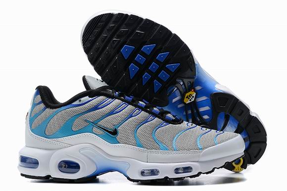 Cheap China Nike Air Max Plus Grey Blue White Black TN Men's Shoes-162